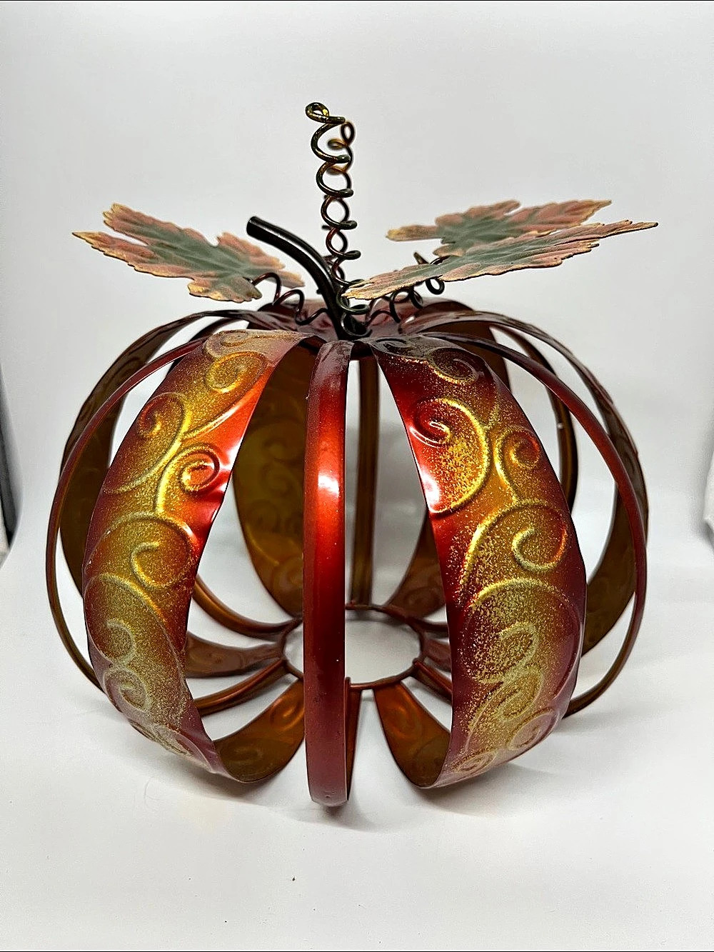 Fall Pumpkin Leaf Holiday Decor